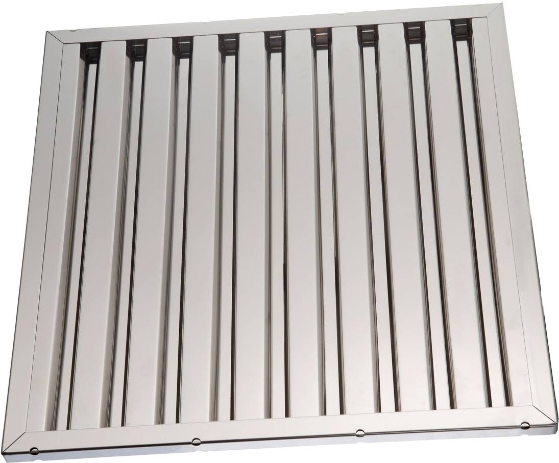 Labyrinth filters for hoods Stainless Steel 50x50x2